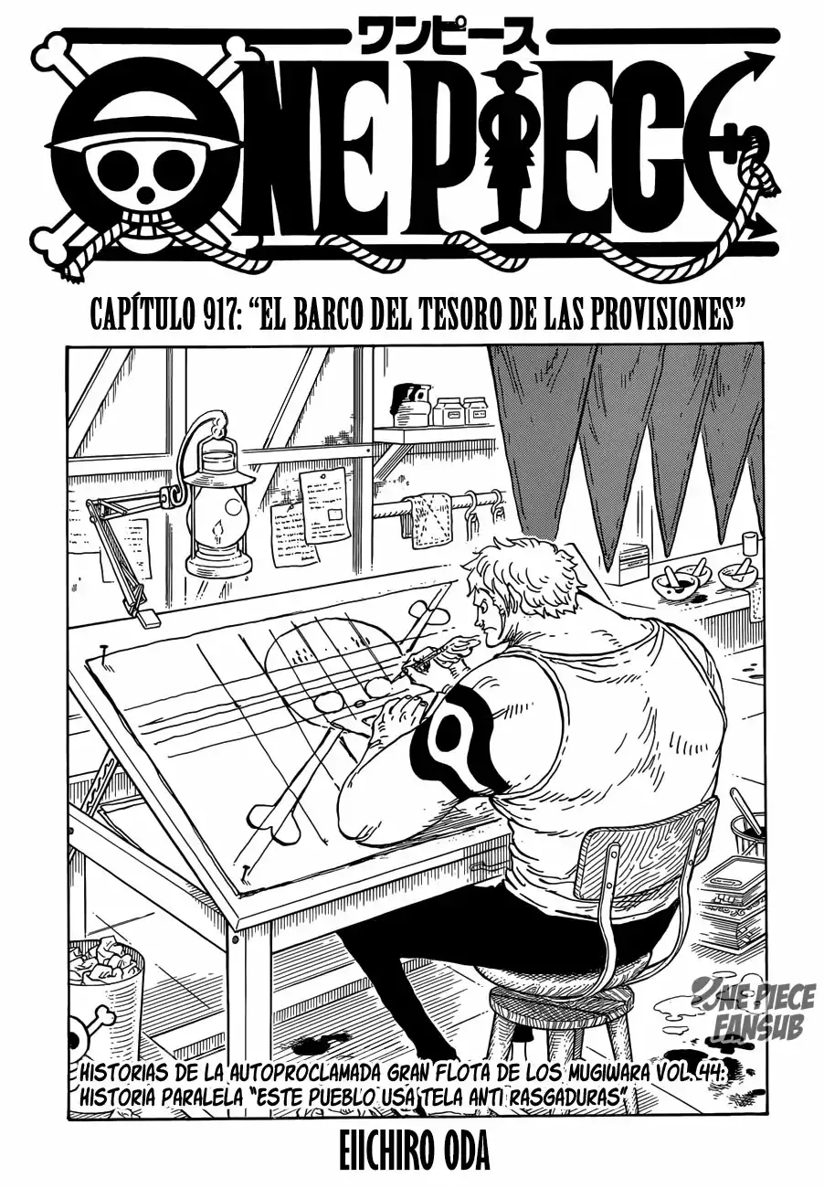 One Piece Capitulo 917: LA NAVE TESORO DE LAS PROVISIONES página 2