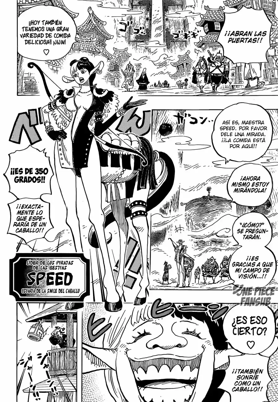 One Piece Capitulo 917: LA NAVE TESORO DE LAS PROVISIONES página 5