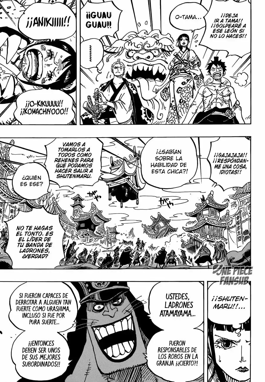 One Piece Capitulo 917: LA NAVE TESORO DE LAS PROVISIONES página 8