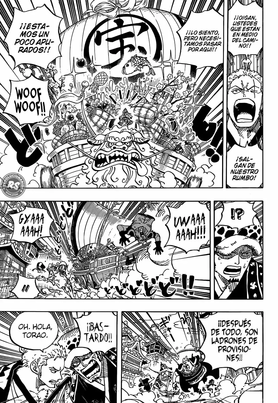 One Piece Capitulo 918: Luffy-taro regresa el favor página 12