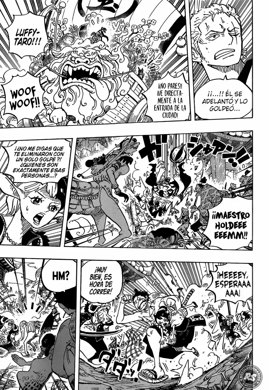 One Piece Capitulo 918: Luffy-taro regresa el favor página 4