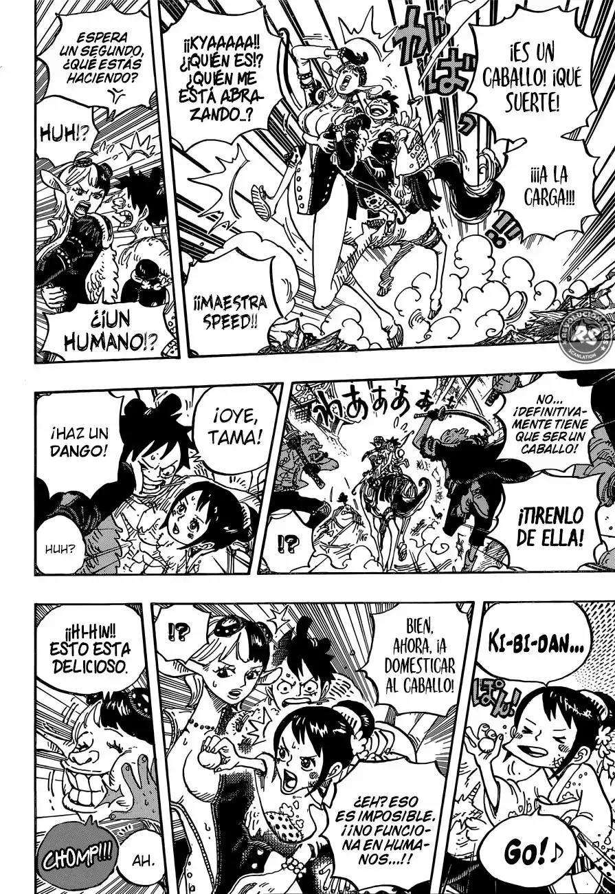 One Piece Capitulo 918: Luffy-taro regresa el favor página 5