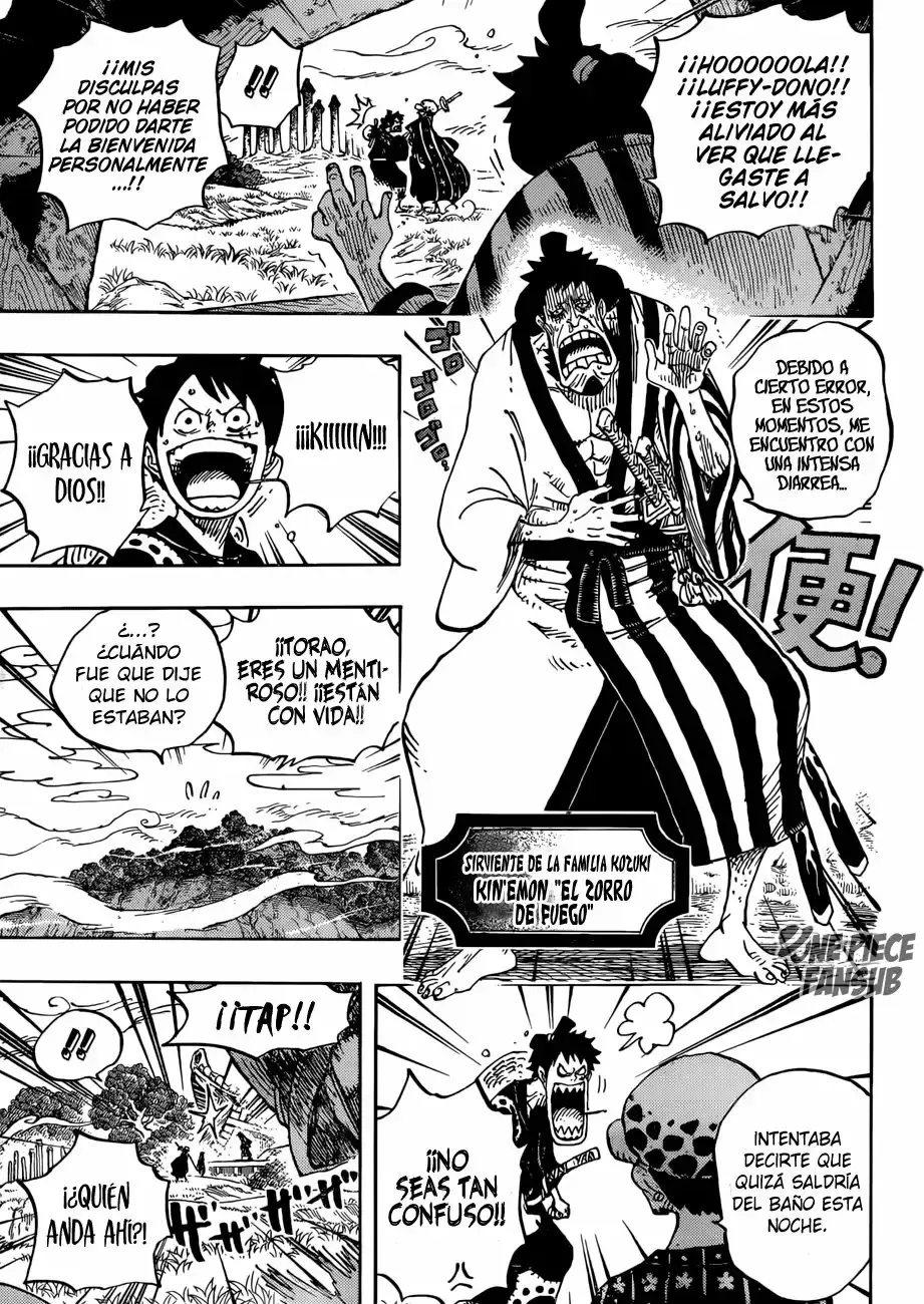 One Piece Capitulo 919: Las ruinas del castillo de Oden página 12