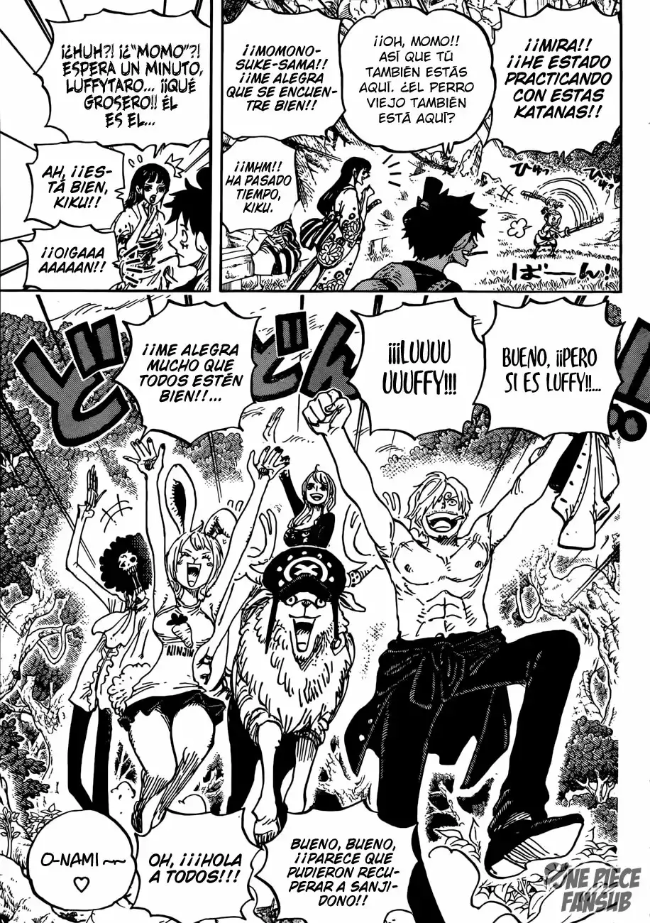 One Piece Capitulo 919: Las ruinas del castillo de Oden página 14