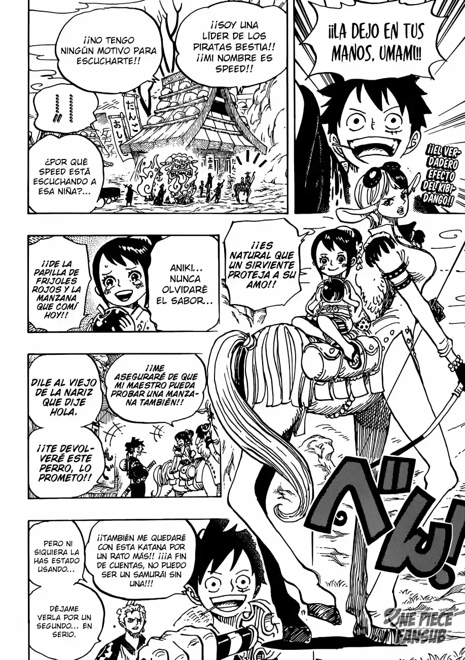 One Piece Capitulo 919: Las ruinas del castillo de Oden página 3
