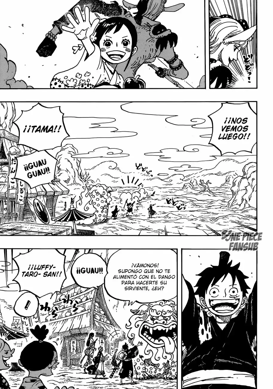One Piece Capitulo 919: Las ruinas del castillo de Oden página 4