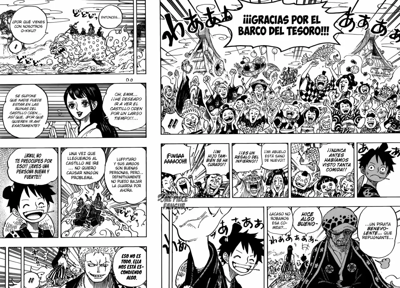One Piece Capitulo 919: Las ruinas del castillo de Oden página 5