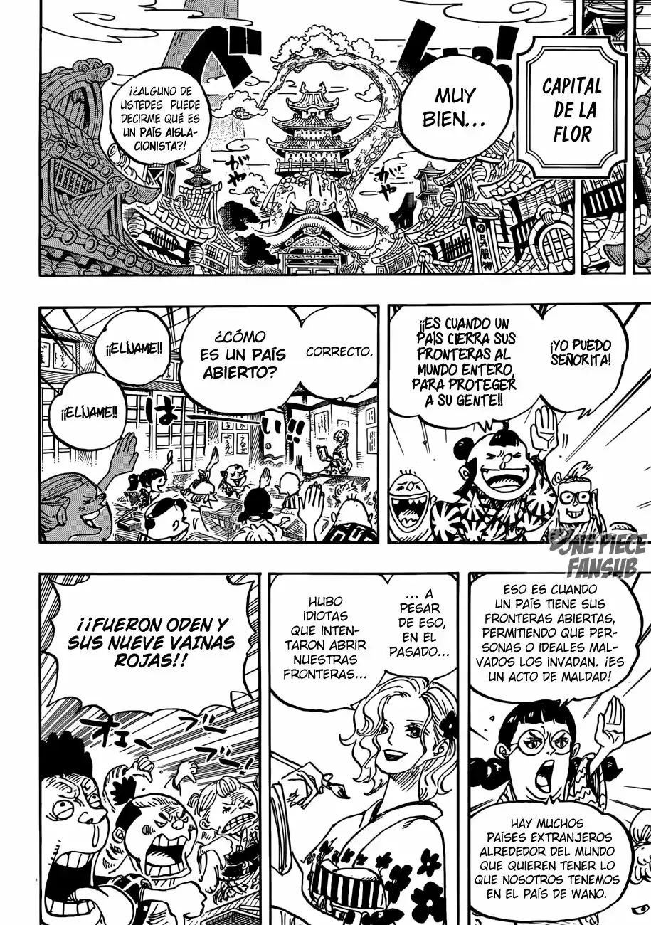 One Piece Capitulo 919: Las ruinas del castillo de Oden página 6