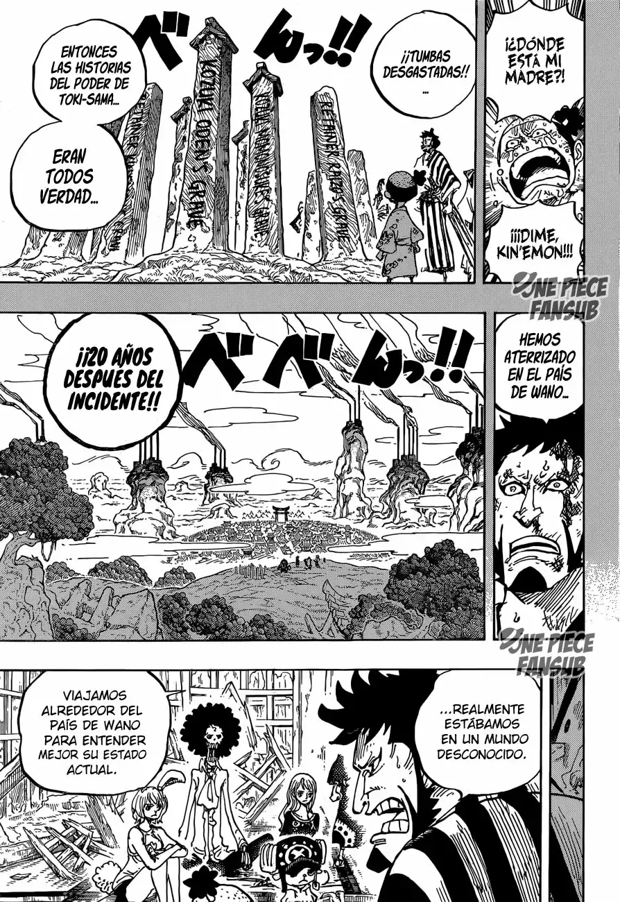 One Piece Capitulo 920: Yo amo a Oden página 11