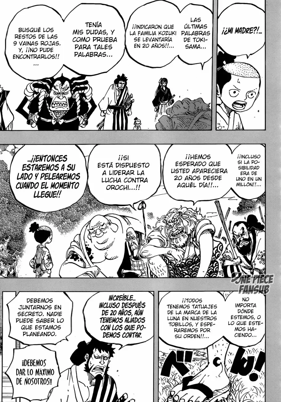 One Piece Capitulo 920: Yo amo a Oden página 13