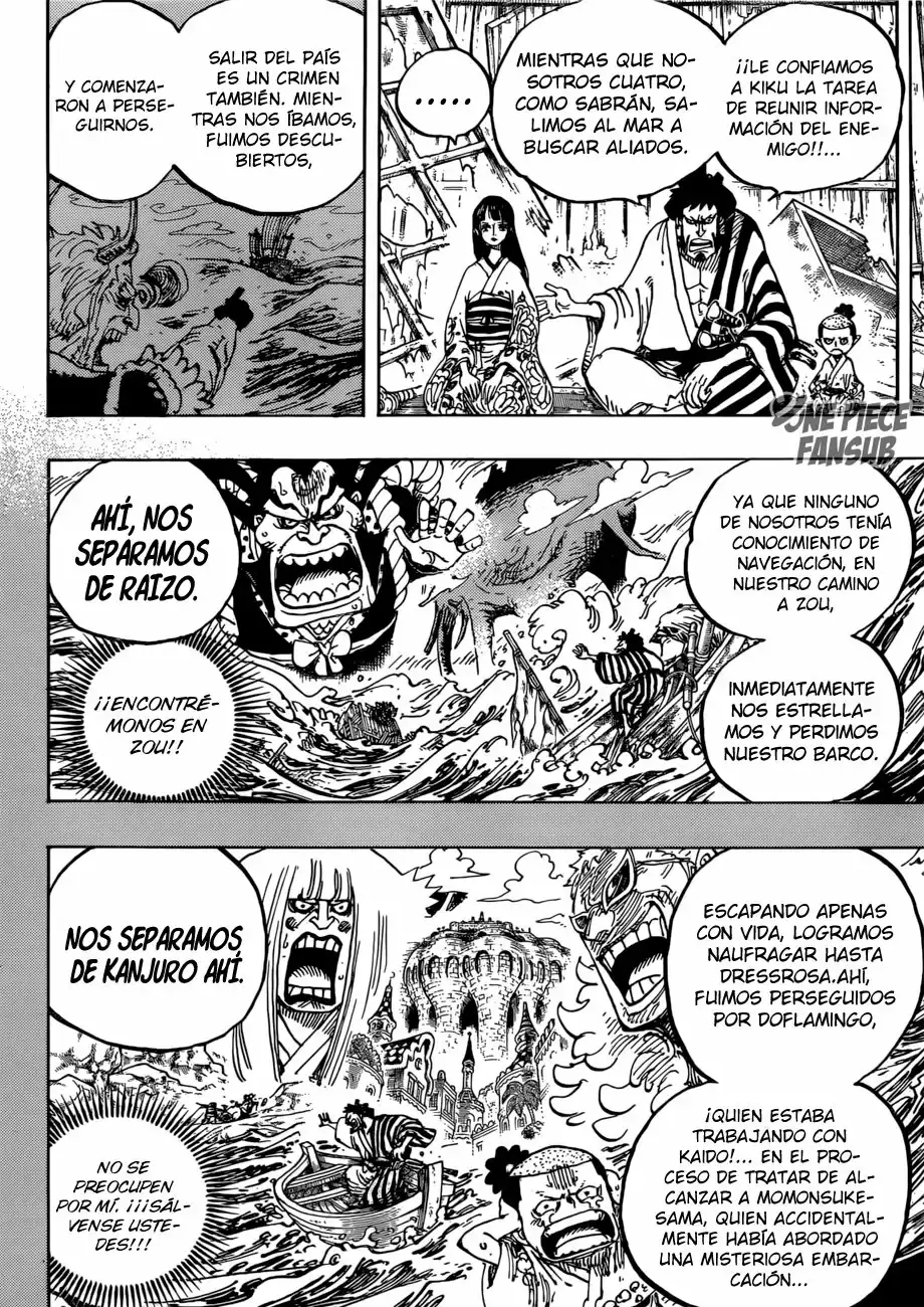 One Piece Capitulo 920: Yo amo a Oden página 14