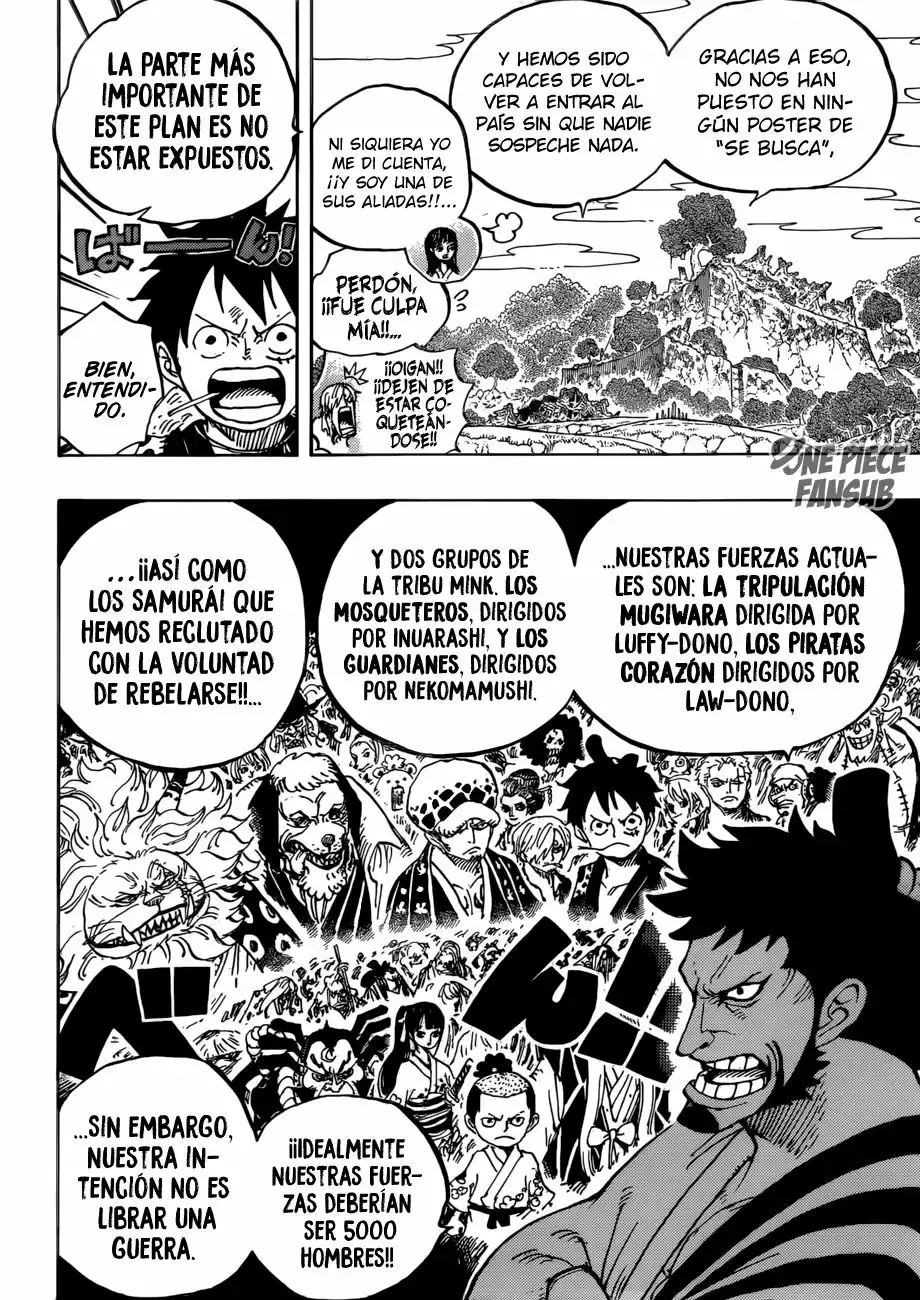 One Piece Capitulo 920: Yo amo a Oden página 16