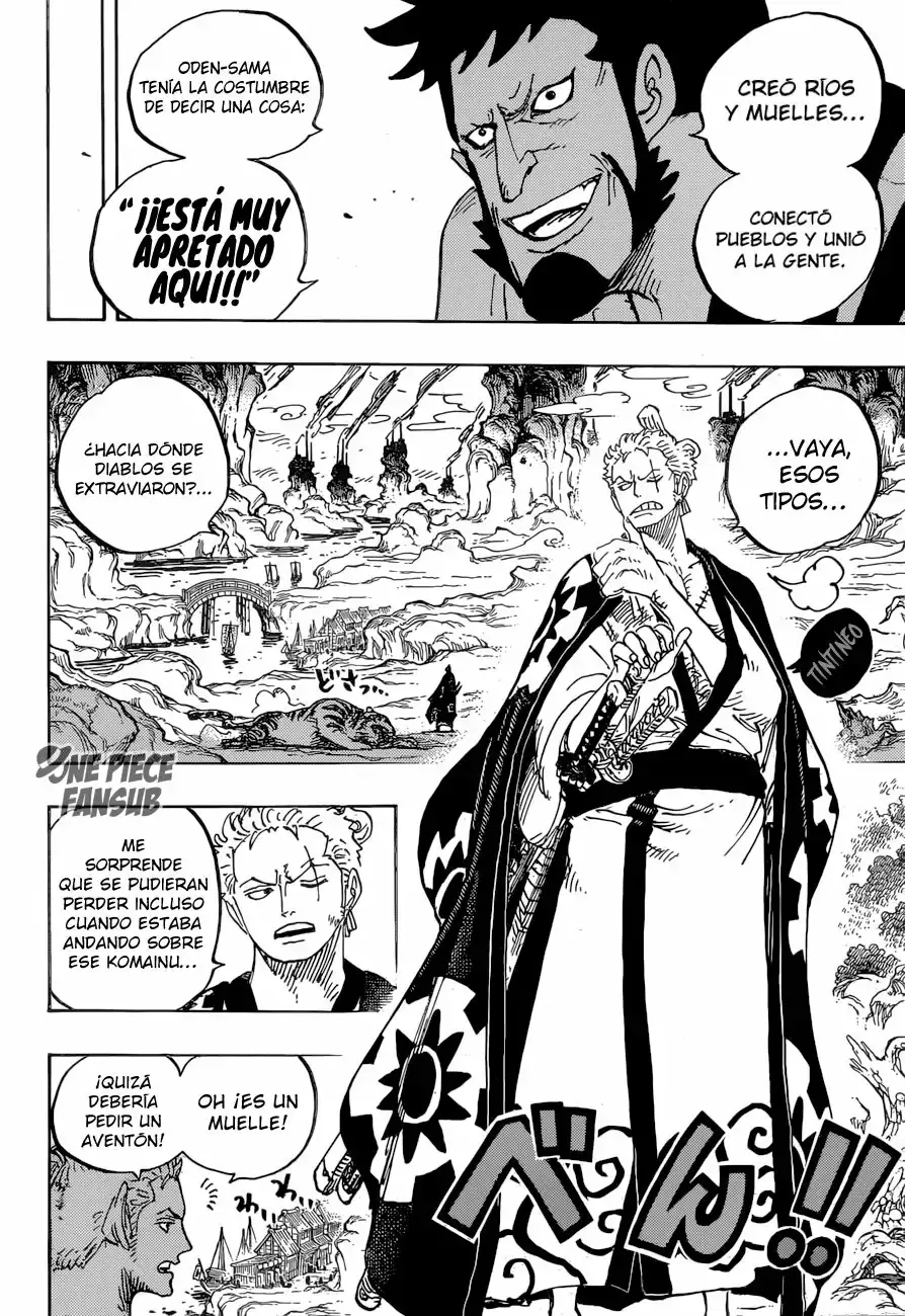 One Piece Capitulo 920: Yo amo a Oden página 5