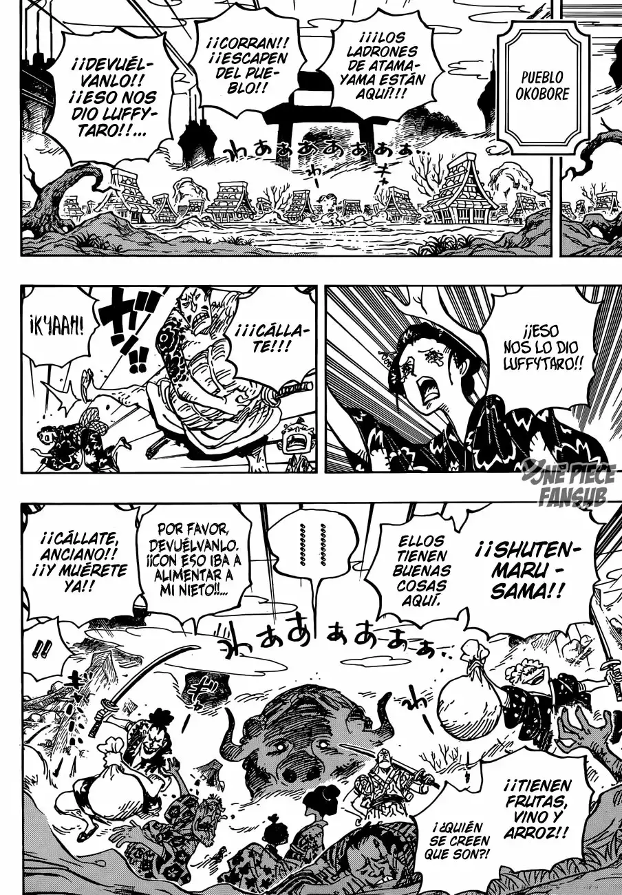One Piece Capitulo 921: SHUTENMARU página 11