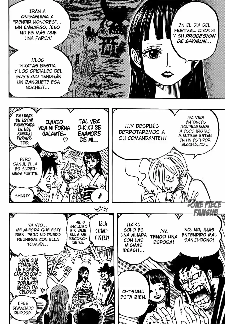 One Piece Capitulo 921: SHUTENMARU página 5