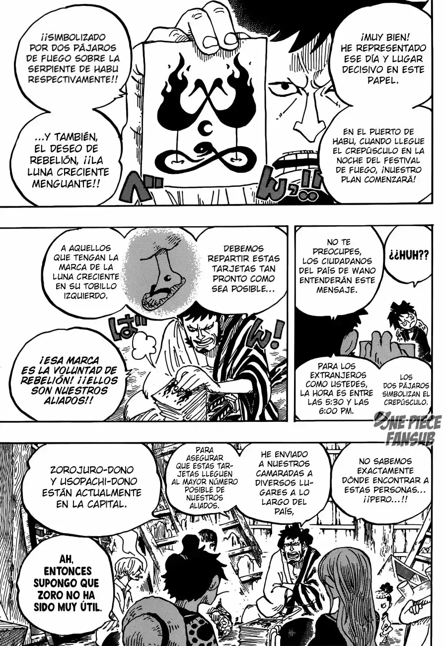 One Piece Capitulo 921: SHUTENMARU página 6