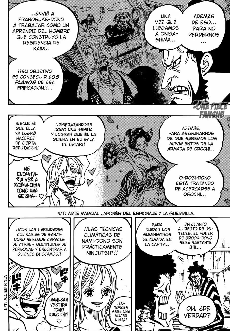 One Piece Capitulo 921: SHUTENMARU página 7
