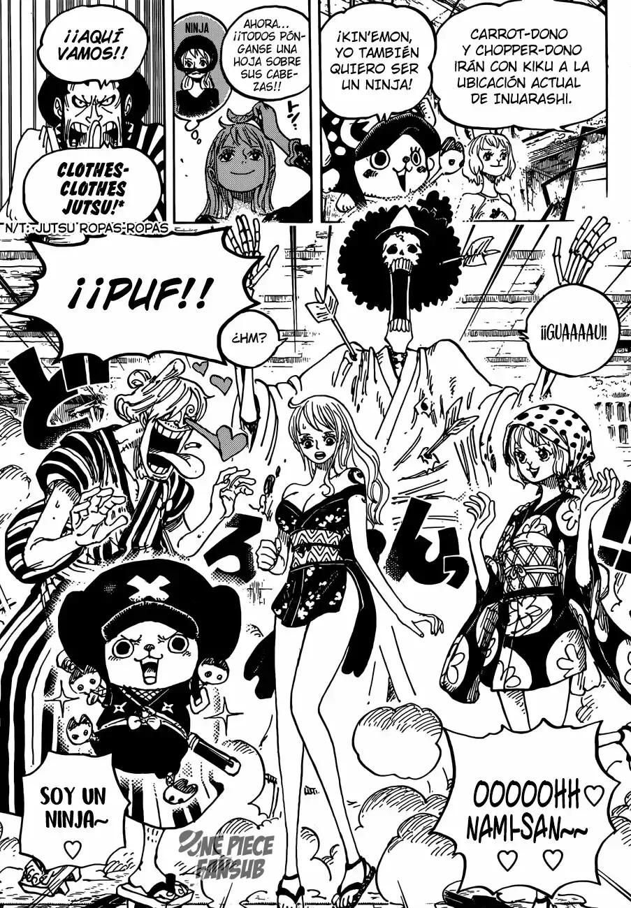 One Piece Capitulo 921: SHUTENMARU página 8