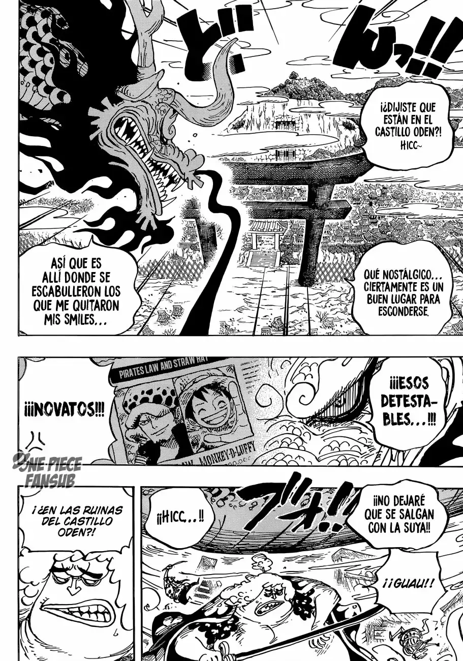 One Piece Capitulo 922: Gobernante-General de los piratas bestia: KAIDO página 12