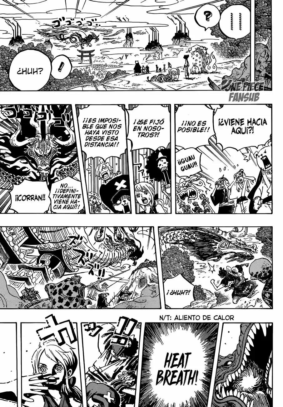 One Piece Capitulo 922: Gobernante-General de los piratas bestia: KAIDO página 13