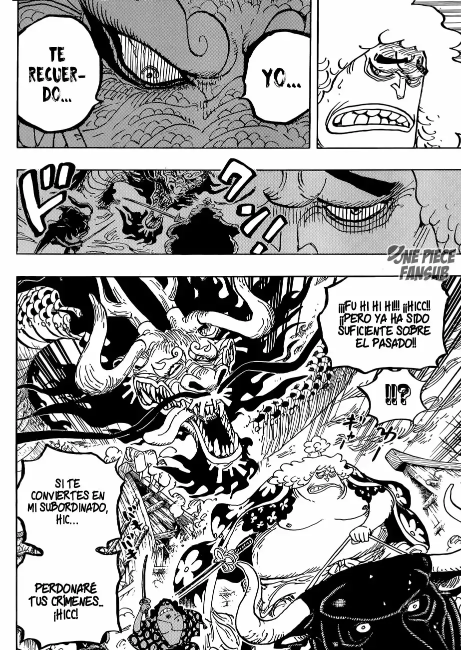 One Piece Capitulo 922: Gobernante-General de los piratas bestia: KAIDO página 8