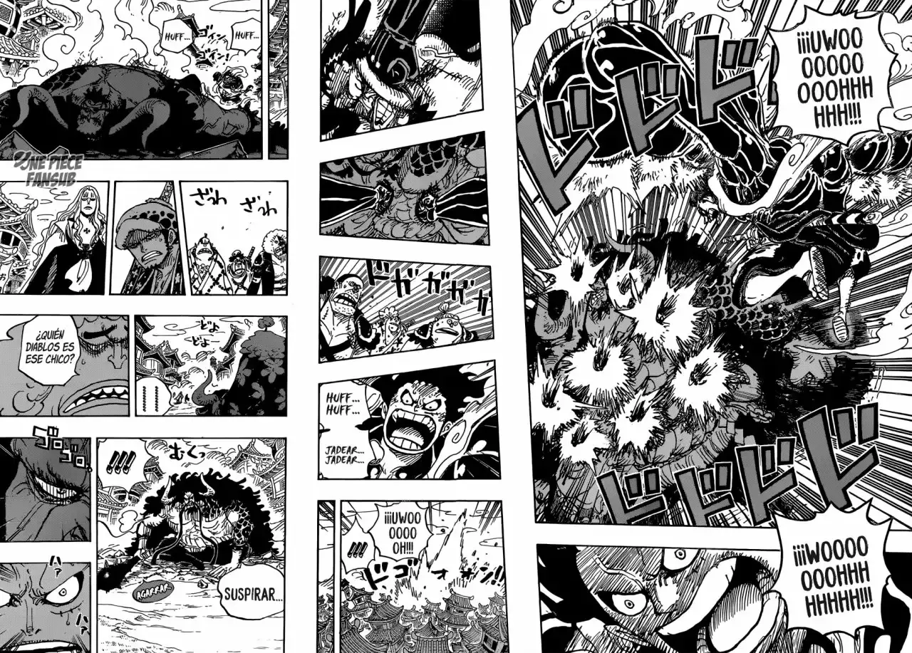 One Piece Capitulo 923: Emperador Kaido vs Luffy página 13
