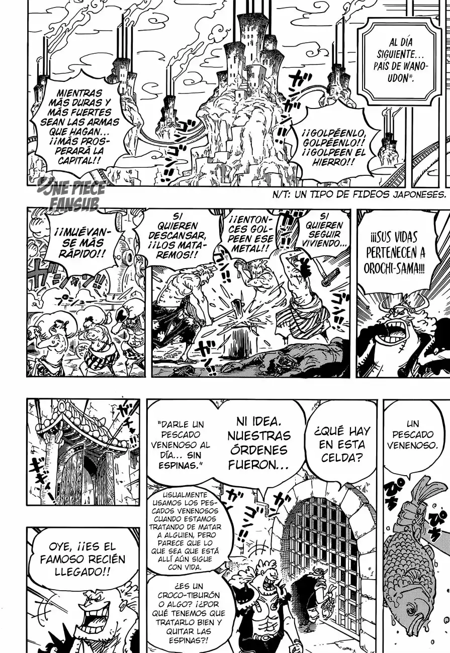 One Piece Capitulo 924: "Ha" página 13