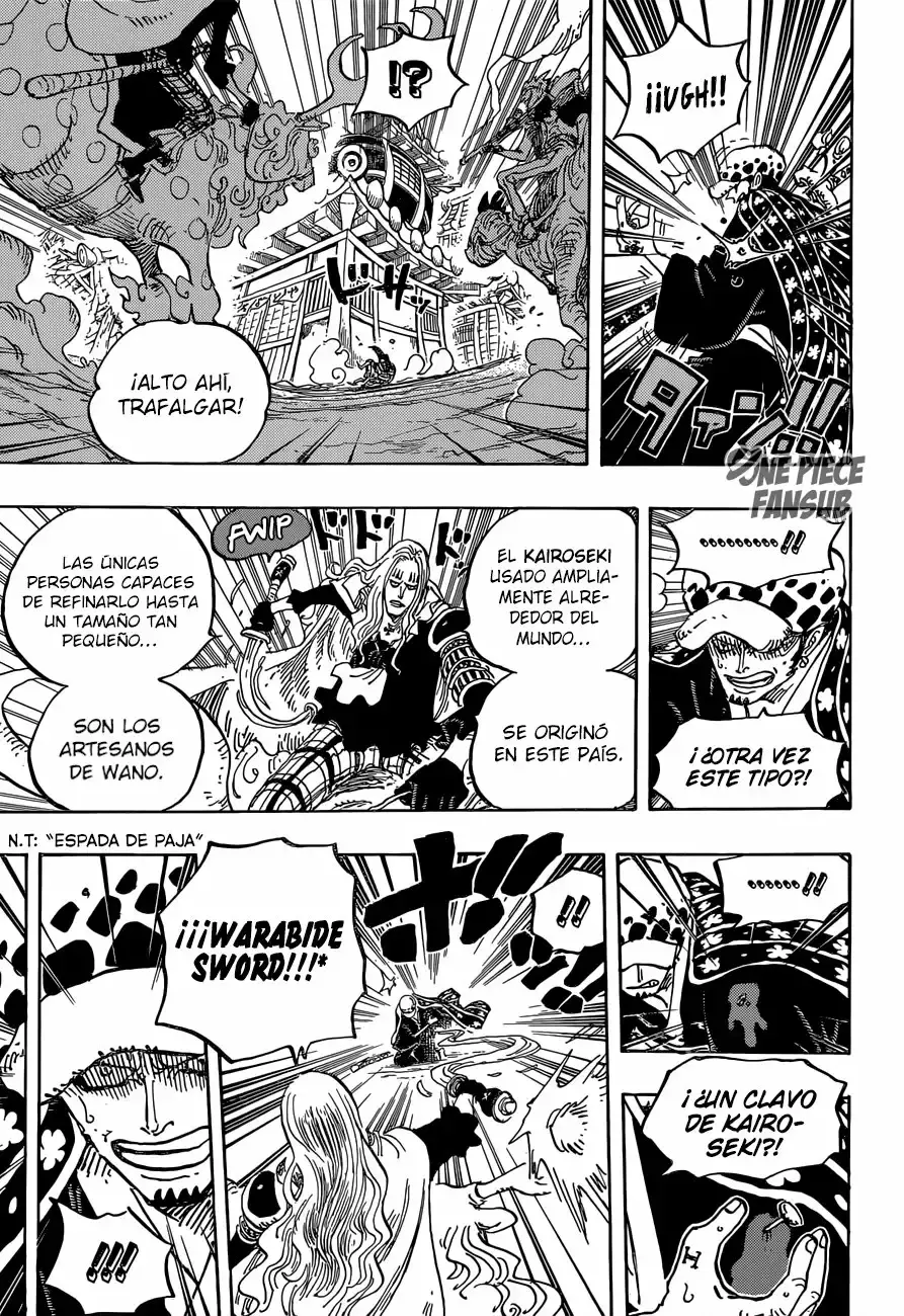 One Piece Capitulo 924: "Ha" página 4