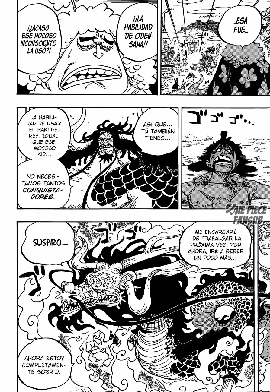 One Piece Capitulo 924: "Ha" página 7