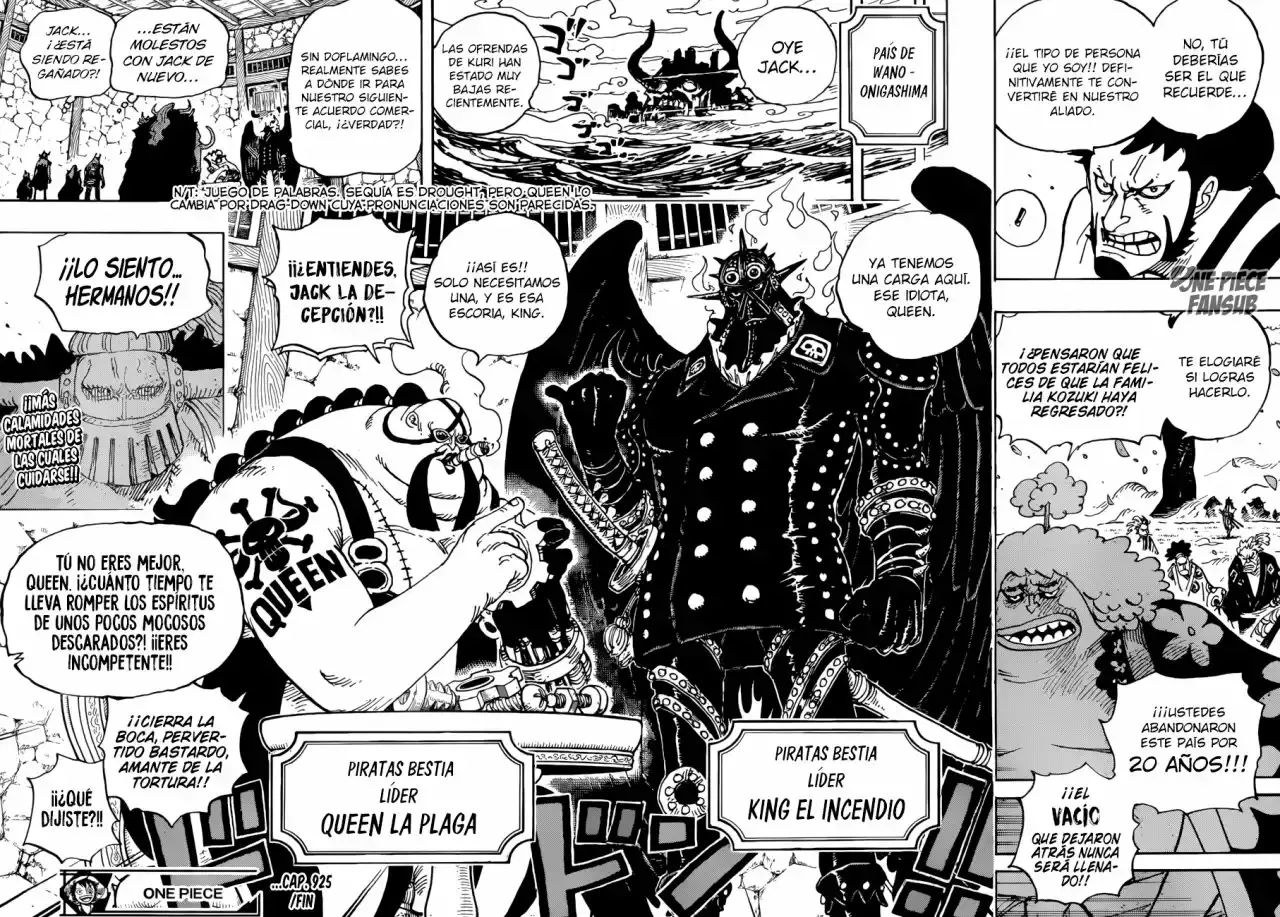 One Piece Capitulo 925: Vacio página 16