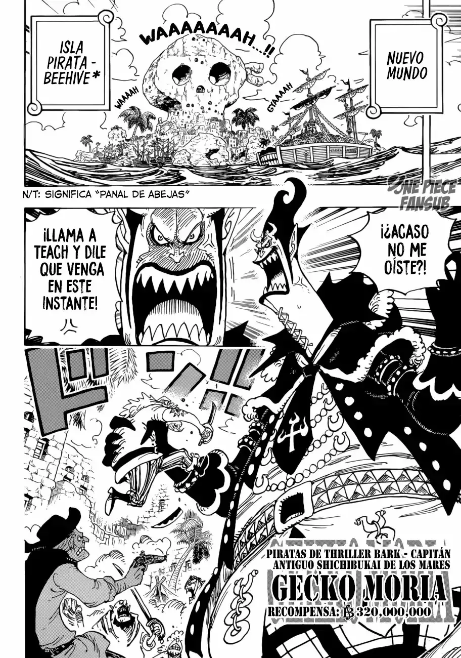 One Piece Capitulo 925: Vacio página 5