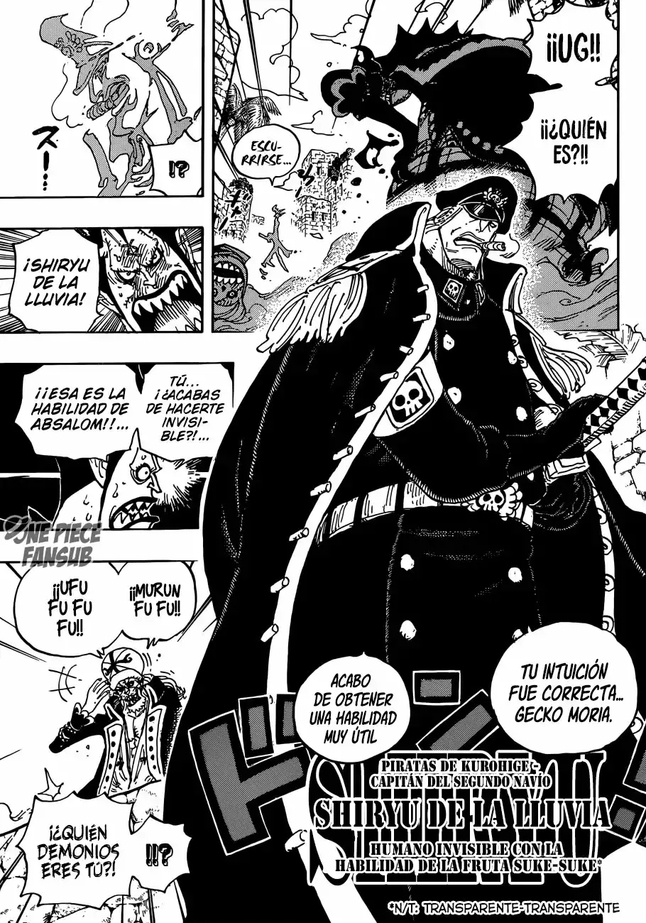 One Piece Capitulo 925: Vacio página 8