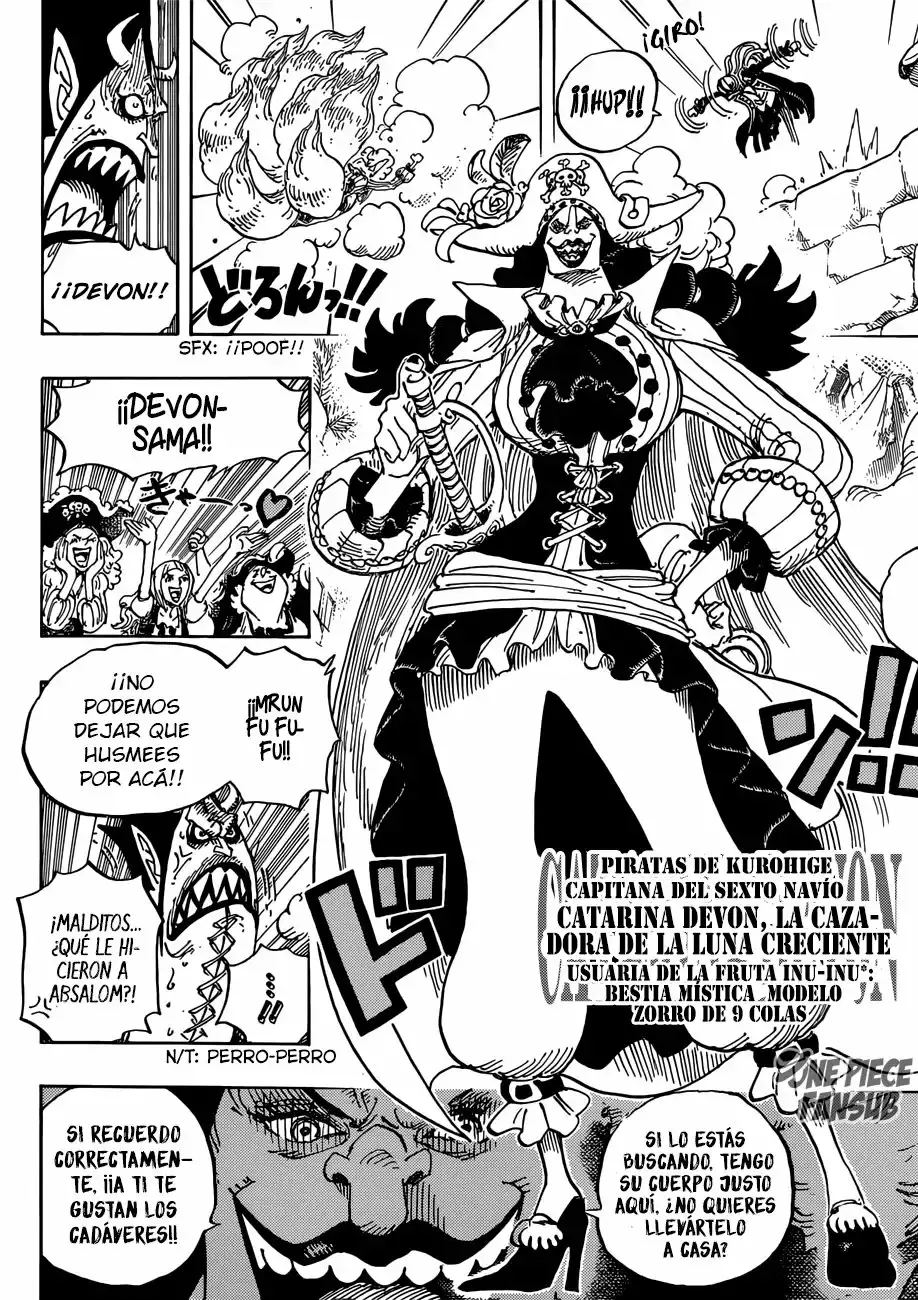 One Piece Capitulo 925: Vacio página 9