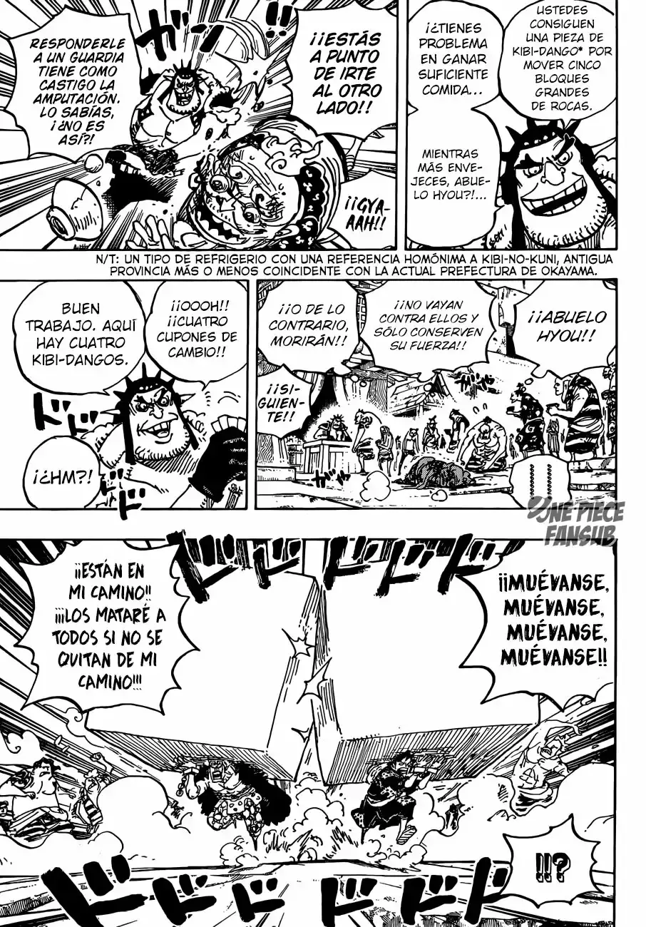 One Piece Capitulo 926: La mina de prisioneros página 12