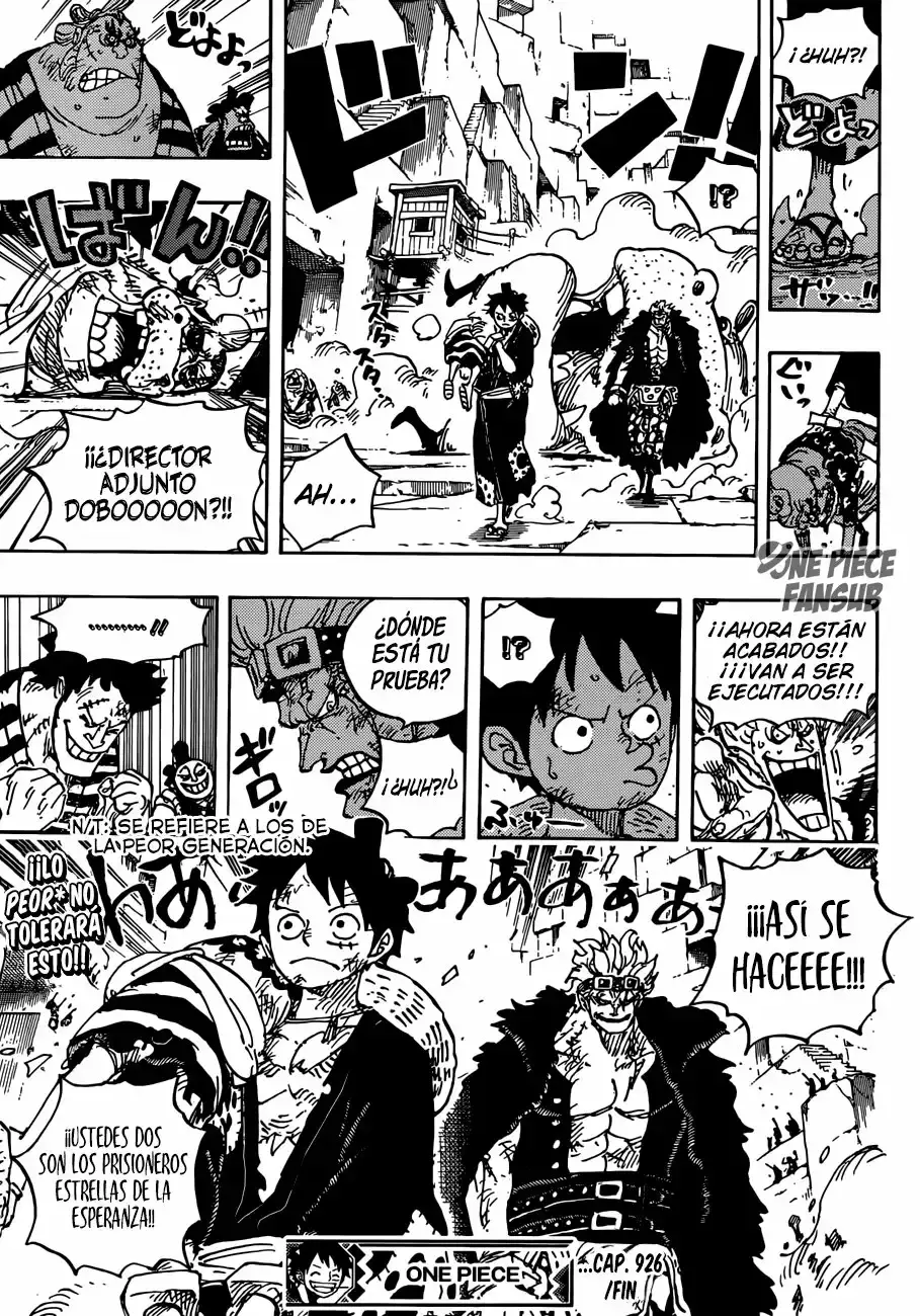 One Piece Capitulo 926: La mina de prisioneros página 18