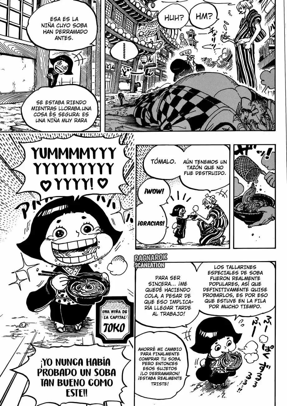 One Piece Capitulo 927: O-toko la Kamuru. página 10
