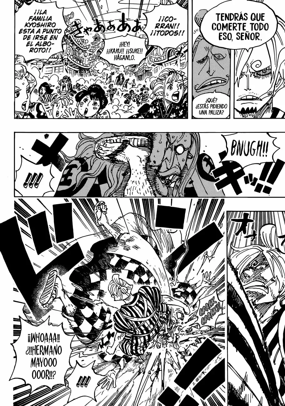 One Piece Capitulo 927: O-toko la Kamuru. página 7