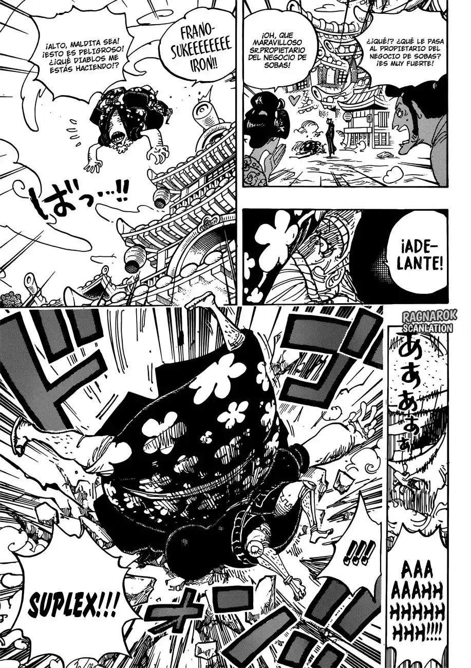 One Piece Capitulo 927: O-toko la Kamuru. página 8