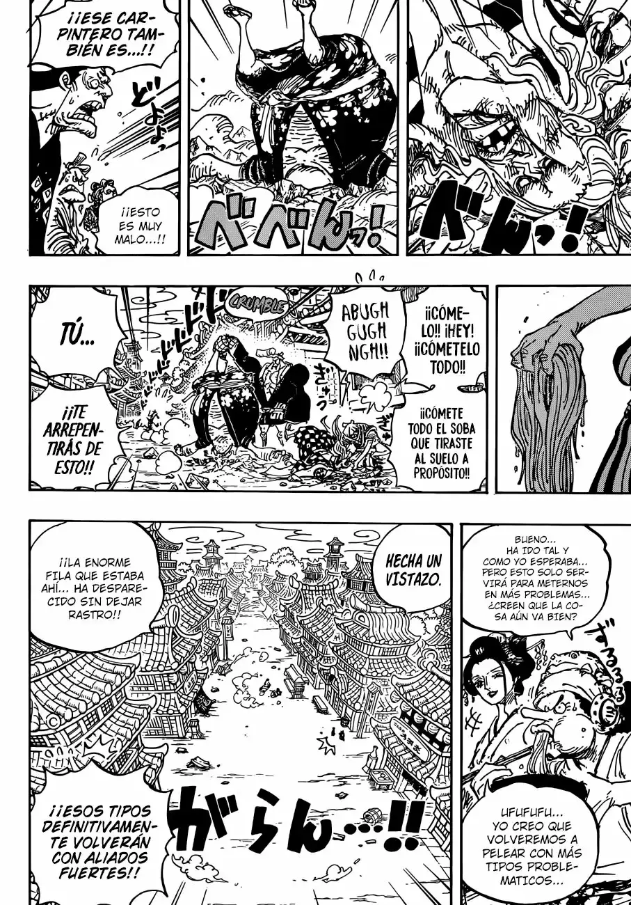 One Piece Capitulo 927: O-toko la Kamuru. página 9