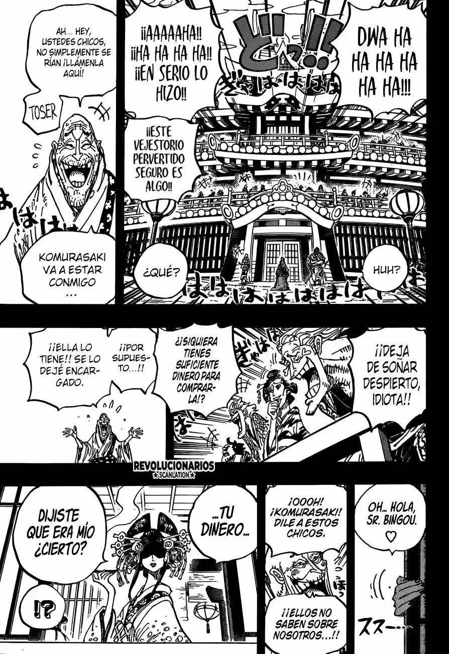 One Piece Capitulo 928: La Cortesana Komurasaki entra en escena página 14