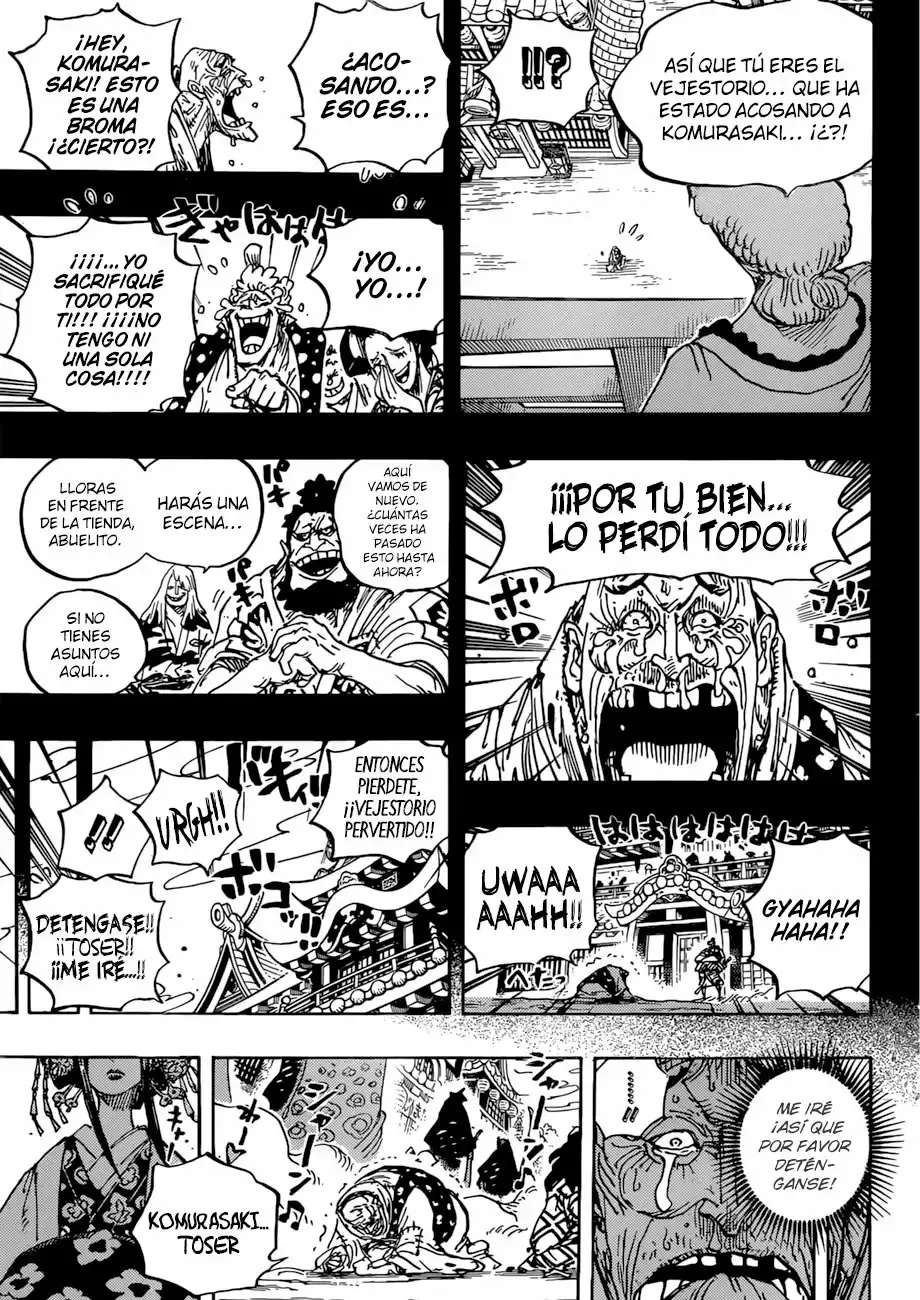 One Piece Capitulo 928: La Cortesana Komurasaki entra en escena página 16