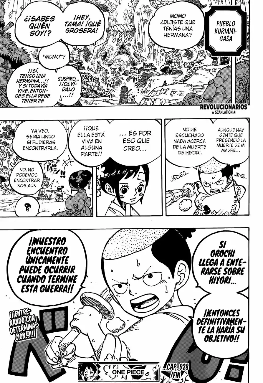 One Piece Capitulo 928: La Cortesana Komurasaki entra en escena página 19