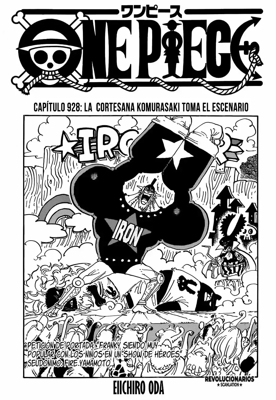One Piece Capitulo 928: La Cortesana Komurasaki entra en escena página 4