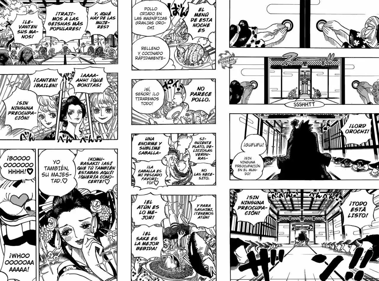One Piece Capitulo 929: Kurozumi Orochi, Shogun del país de Wano página 14