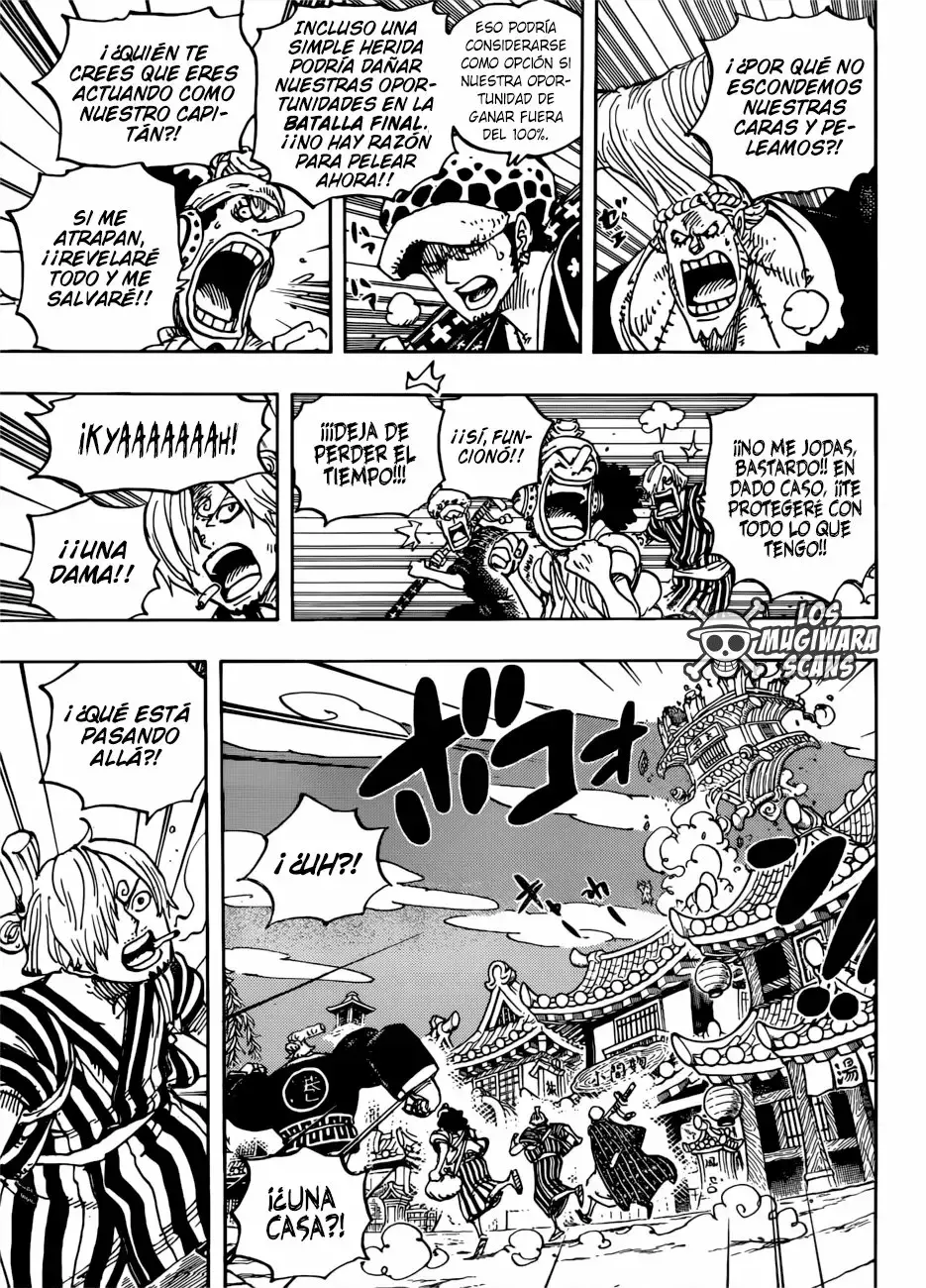 One Piece Capitulo 930: La ciudad Ebisu página 12
