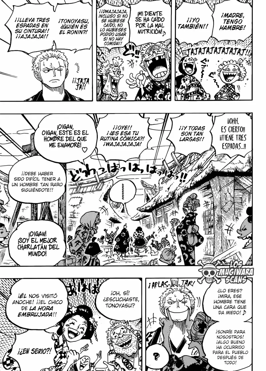 One Piece Capitulo 930: La ciudad Ebisu página 4