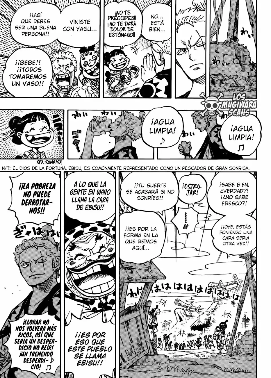 One Piece Capitulo 930: La ciudad Ebisu página 6