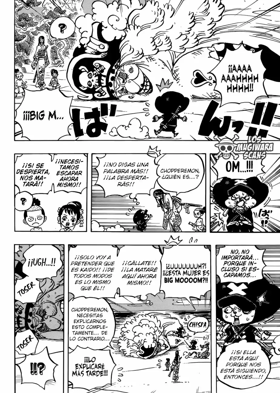 One Piece Capitulo 931: Enmascarado O-Soba página 15
