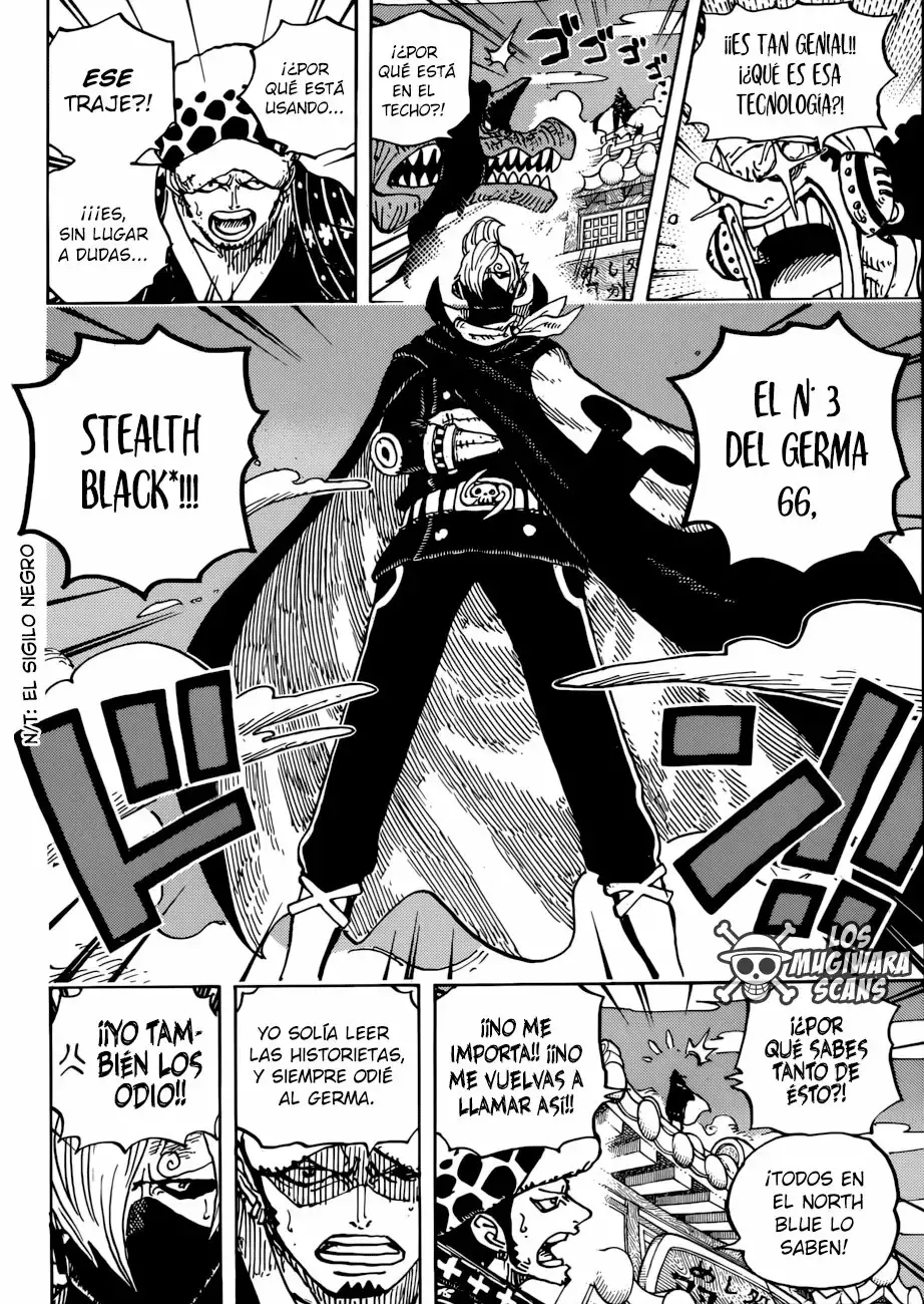 One Piece Capitulo 931: Enmascarado O-Soba página 5