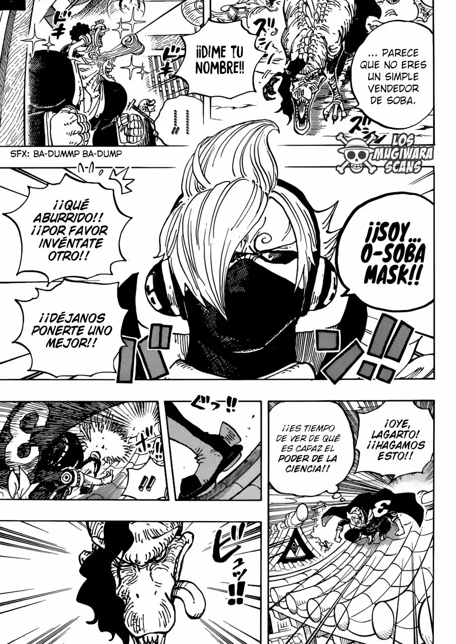 One Piece Capitulo 931: Enmascarado O-Soba página 6